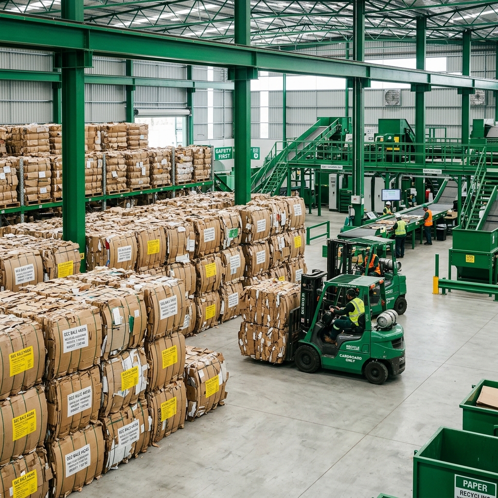 Cardboard and Paper Recycling